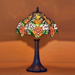 Lampe de Table Vitrail...