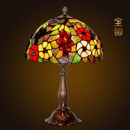 Lampe de Table en Vitrail...