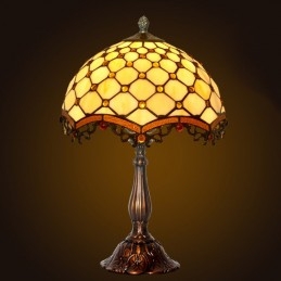 Lampe de table en verre...