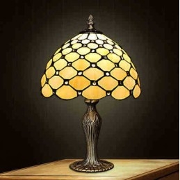 Lampe de table en verre...