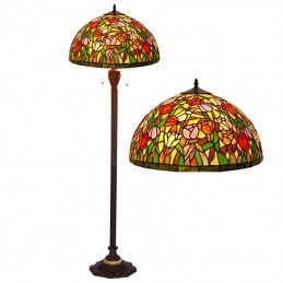 Lampadaire Tulipe Tiffany...