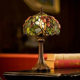 Lampe de Table en Vitrail...