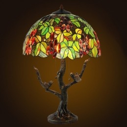 Lampe de Table en Vitrail...