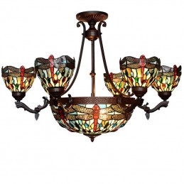 Lustre Tiffany Vitrail Lustre