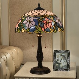 Lampe de table Tiffany en...