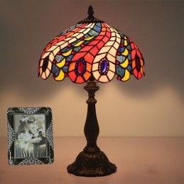 Lampe de table Tiffany en...