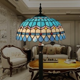 Lampadaire Tiffany de style...