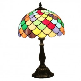 Lampe de table Tiffany en...