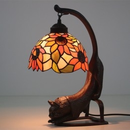 Lampe de table Tiffany en...