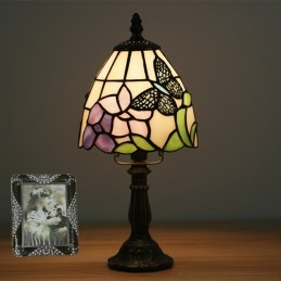 Lampe de table Tiffany en...