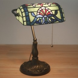 Lampe de table Tiffany Bank...