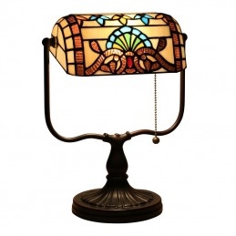 Lampe de table Tiffany Bank...