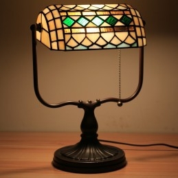 Lampe de table Tiffany Bank...