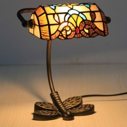 Lampe de table Tiffany Bank...