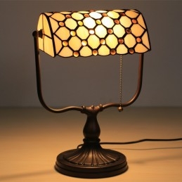 Lampe de table Tiffany Bank...