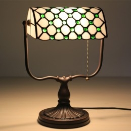 Lampe de table Tiffany Bank...