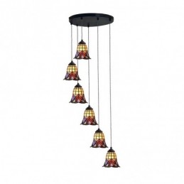 Suspension de style Tiffany...