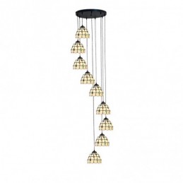 Suspension de style Tiffany...