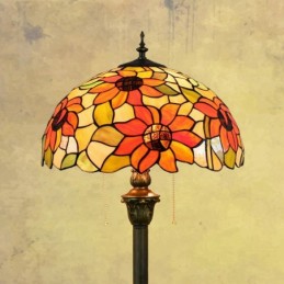 Lampadaire de style Tiffany...