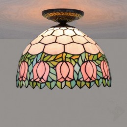 Plafonnier de style Tiffany...