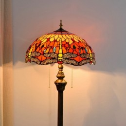 Lampadaire de style Tiffany...