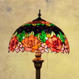 Lampadaire de style Tiffany...