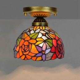 Plafonnier de style Tiffany...