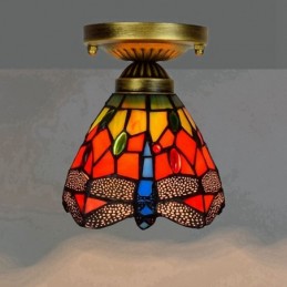 Plafonnier de style Tiffany...