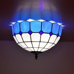 Plafonnier de style Tiffany...