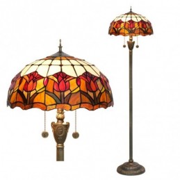 Lampadaire de style Tiffany...