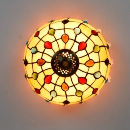 Plafonnier de style Tiffany...
