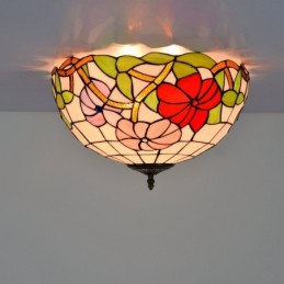 Plafonnier de style Tiffany...