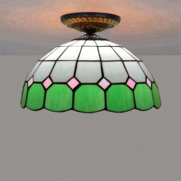 Plafonnier de style Tiffany...