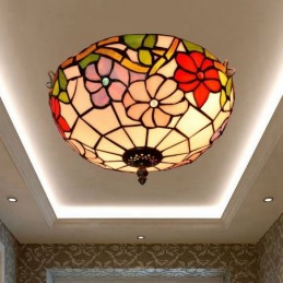 Plafonnier de style Tiffany...