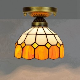 Plafonnier de style Tiffany...