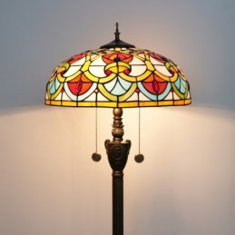 Lampadaire de style Tiffany...