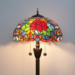Lampadaire de style Tiffany...