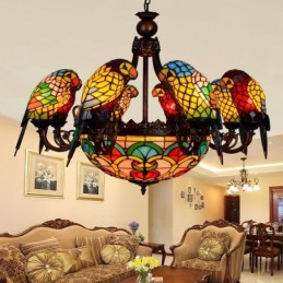 Lustre de style Tiffany en...