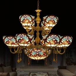 Suspension de style Tiffany...