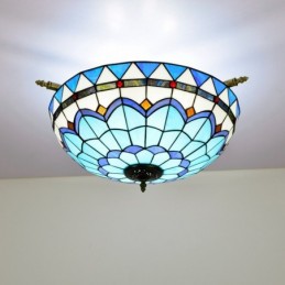 Plafonnier de style Tiffany...