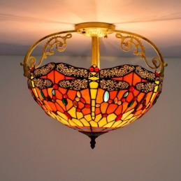 Plafonnier de style Tiffany...