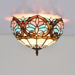 Plafonnier de style Tiffany...