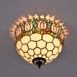 Plafonnier de style Tiffany...