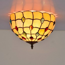 Plafonnier de style Tiffany...
