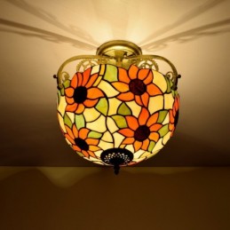 Plafonnier de style Tiffany...