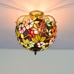 Plafonnier de style Tiffany...