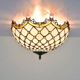 Plafonnier de style Tiffany...