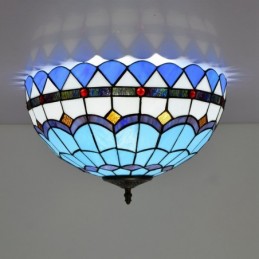 Plafonnier de style Tiffany...