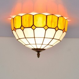 Plafonnier de style Tiffany...