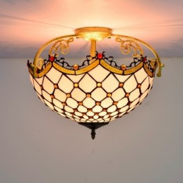 Plafonnier de style Tiffany...